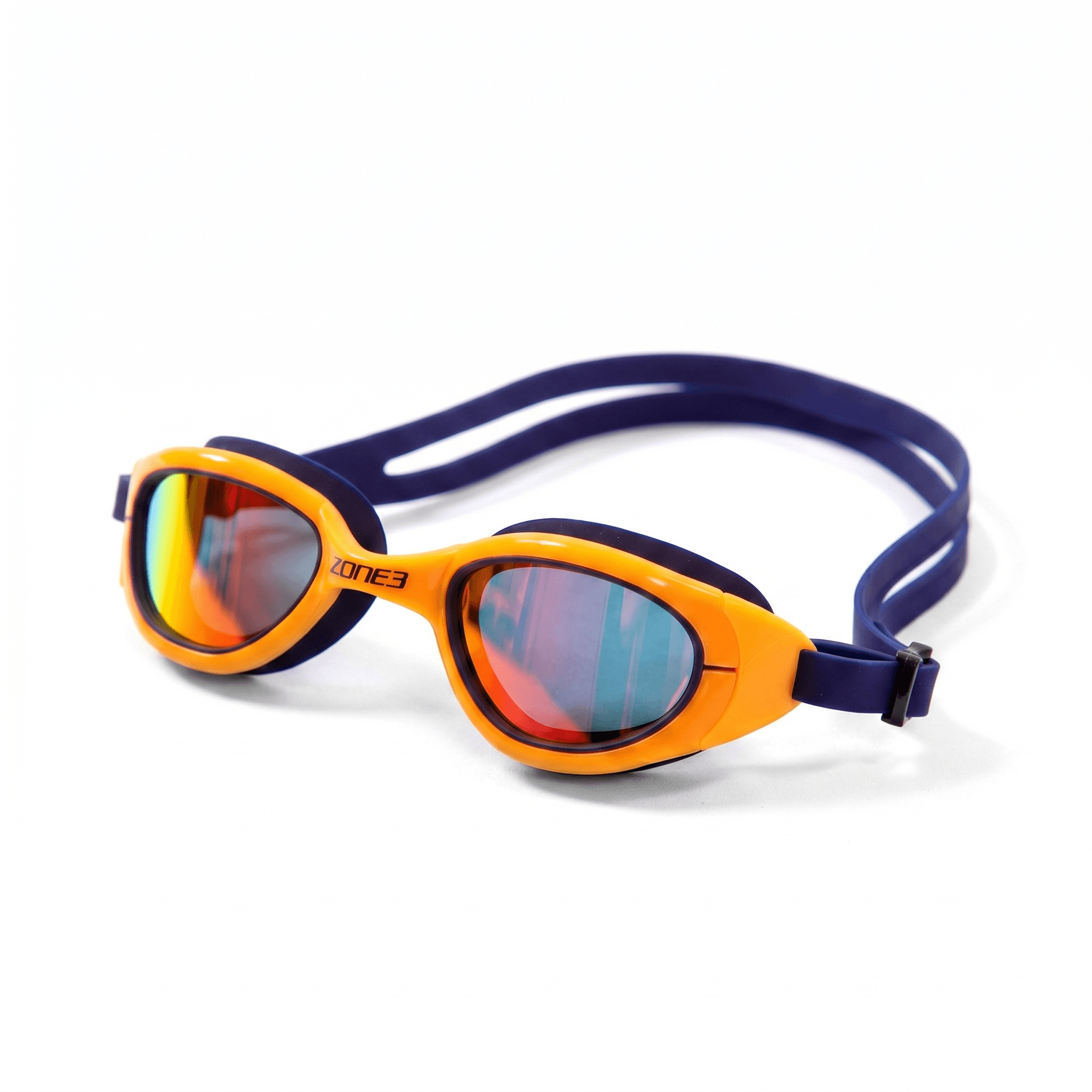 Lunettes de natation Attack sur fond blanc 