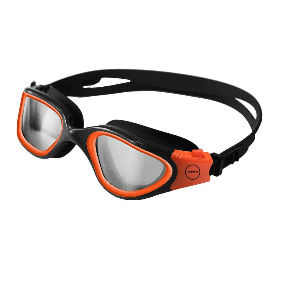 Lunettes de natation Zone3 Vapour sur fond blanc.